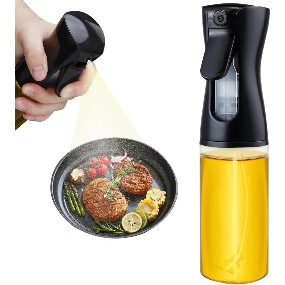 Olive Oil Spray Bottle Reusable Cooking  Dispenser for Camping  Baking BBQ Soy Sauce Sprayer Containers Kitchen Accessories