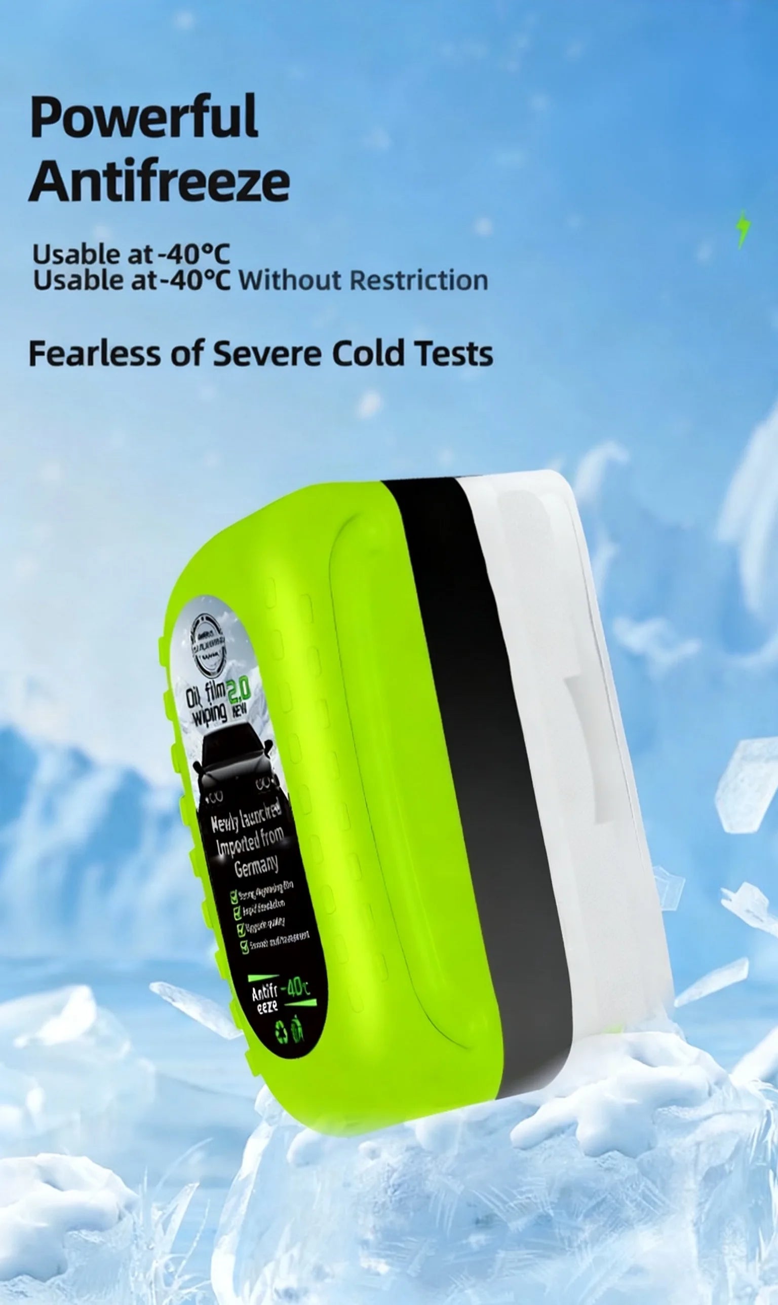 Automotive Oil Film Cleaning Brush, Car Glass Oil Film Cleaner, Window oil film Cleaner brushglass cleaning wiper, Anti-Rain Fog