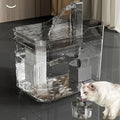 1.5L Cat Water Dispenser with Pump Filtered Water Mute Water Shortage Auto Power off Automatic Circulating Flow Drinker