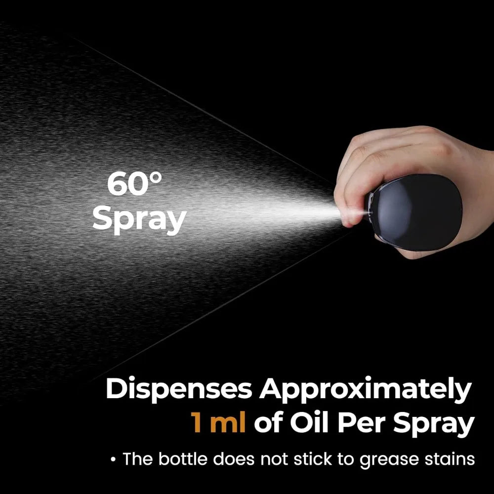 Olive Oil Spray Bottle Reusable Cooking  Dispenser for Camping  Baking BBQ Soy Sauce Sprayer Containers Kitchen Accessories