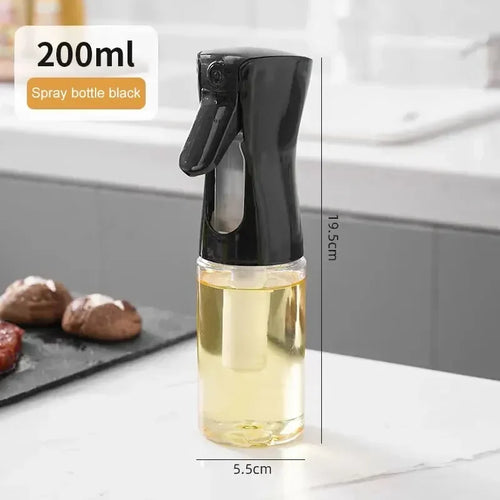 1Pc 200/300/500ML Oil Spray Pot Kitchen Household Edible Olive Oil Spray Bottle Atomized Misty Oil Tank Air Fryer Spray Bottle